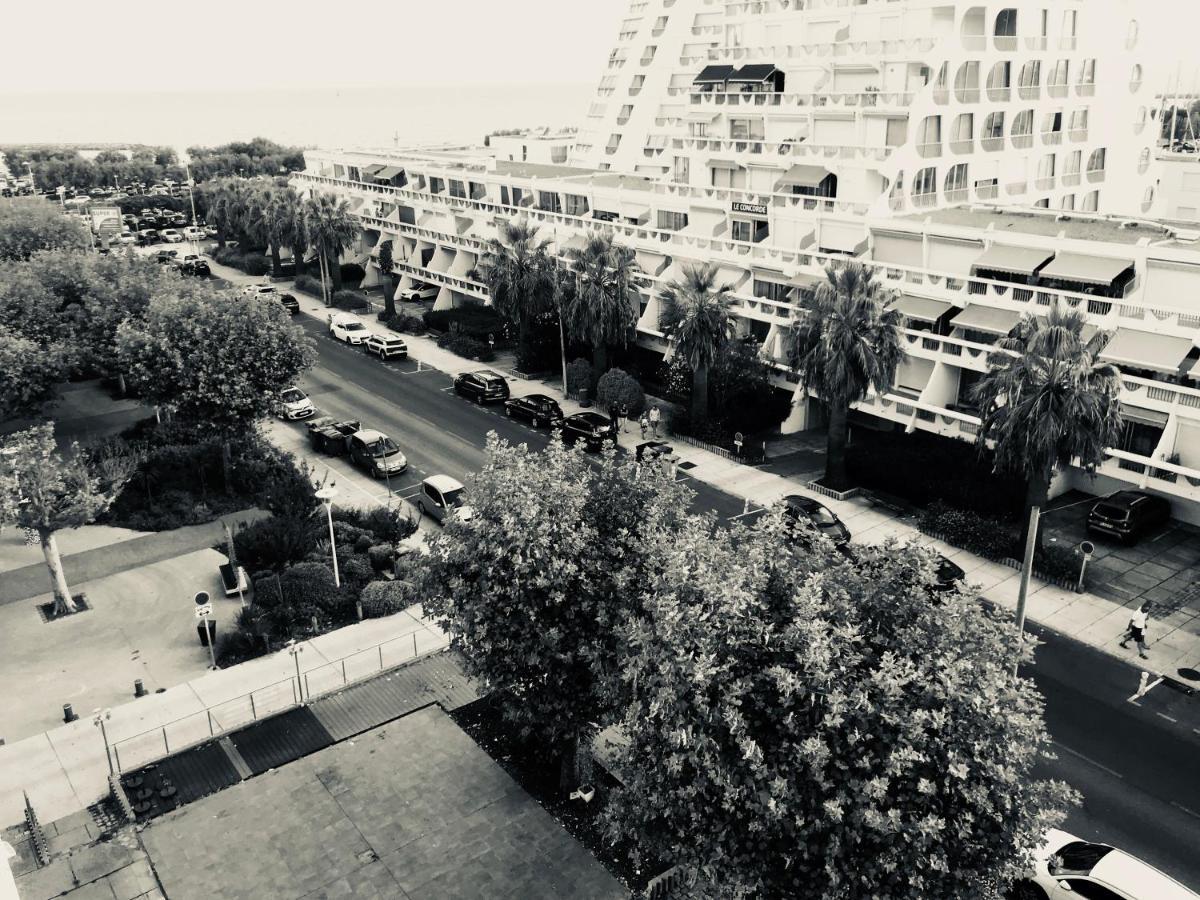 Studio 2-3 Pers Parking Clim Vue Port Et Mer لا غراند موت المظهر الخارجي الصورة